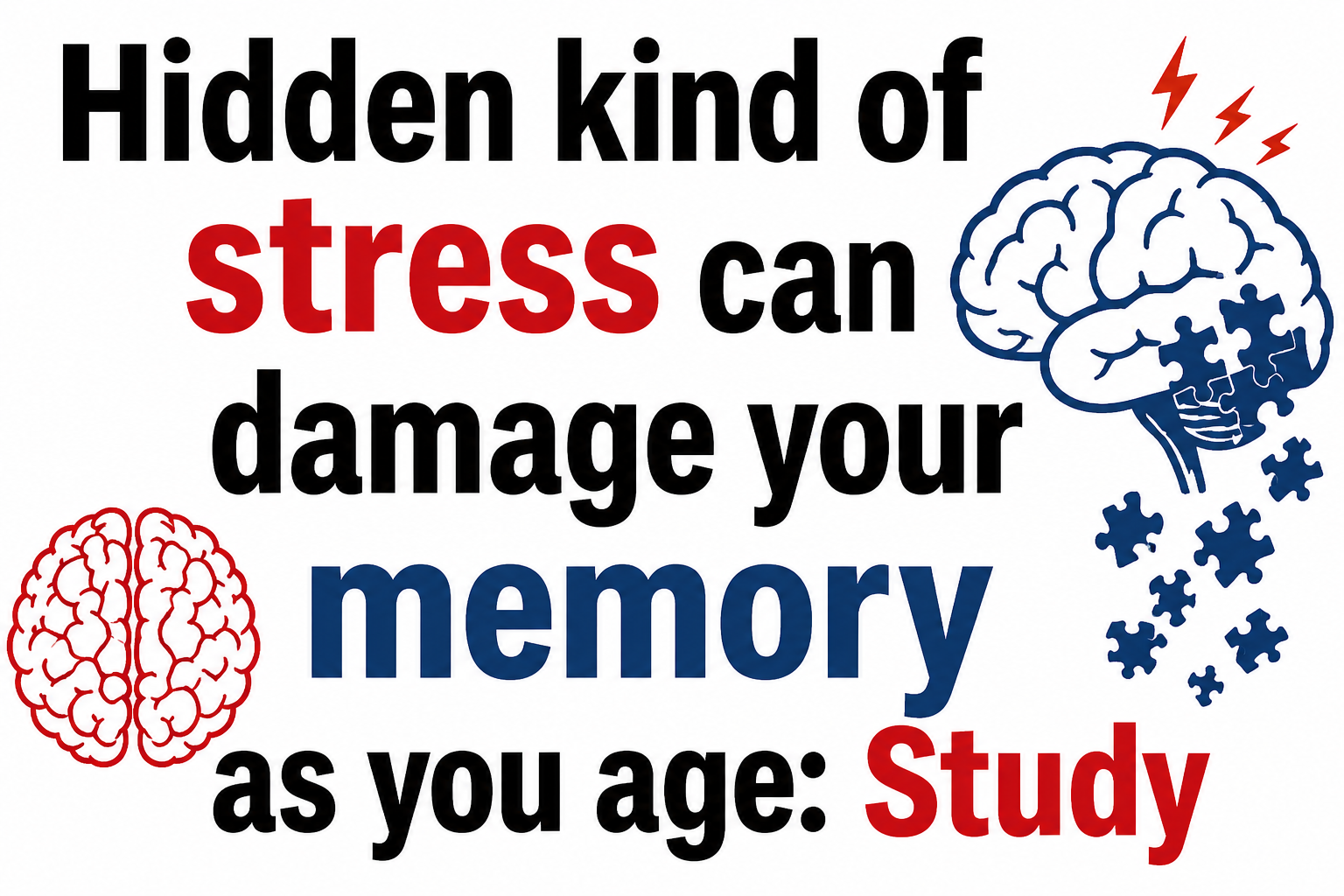 Hidden kind of stress can damage your memory as you age: Study