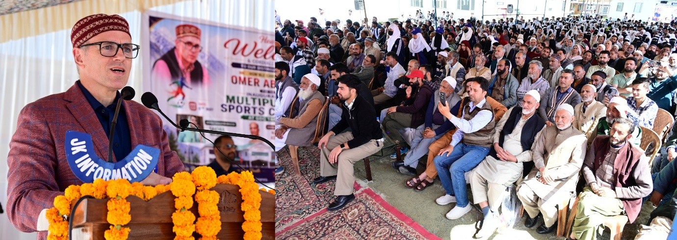 Youth have pivotal role in shaping J&K's future: CM Omar