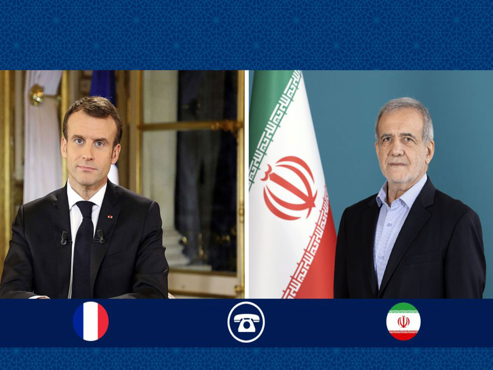 Iran's President Pezeshkian accuses US of 'stabbing from behind' during talks with French President Macron