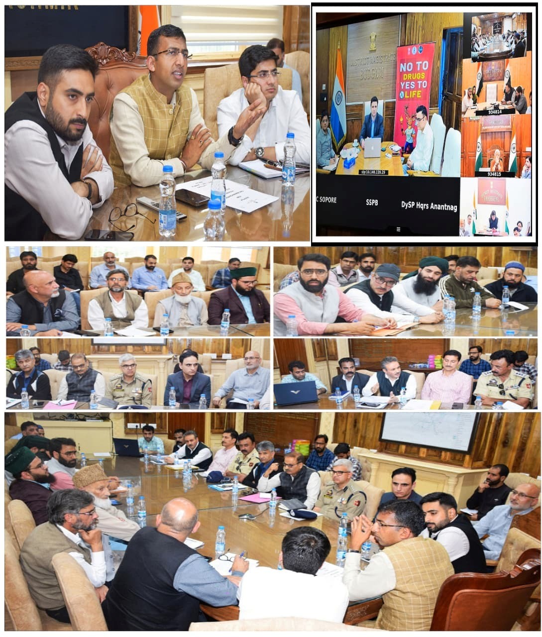 Div Com Kashmir reviews Eid-ul-Adha arrangements