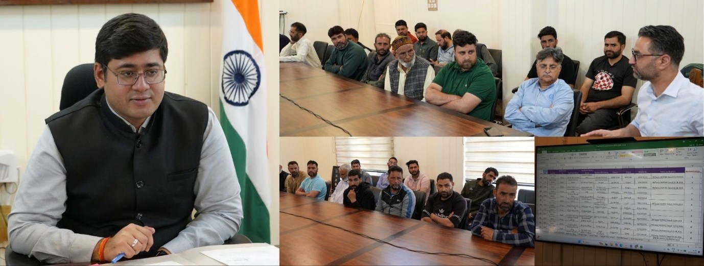 Shri Amarnathji Yatra 2026:  DC G’bal oversees tent, shop allotment randomization along Baltal Axis