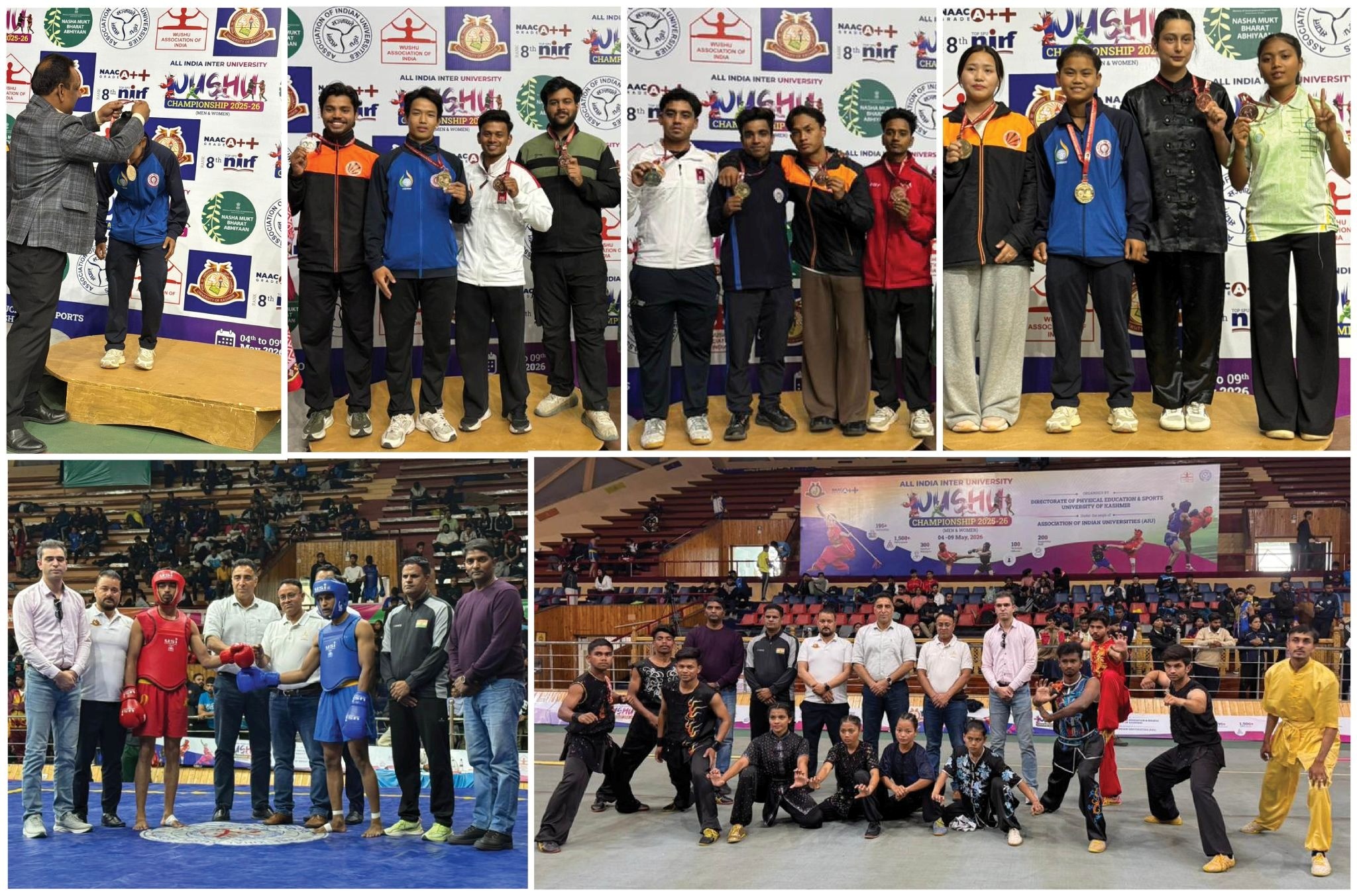 All India Inter-University Wushu C’ship witnesses competitive action at KU